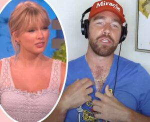 Fans Freaking Out Over Travis Kelce’s VERY Hairy Back In Shirtless