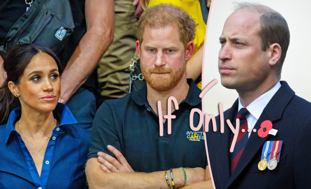 Prince William Regrets Not ‘Cutting Harry and Meghan Off’ WAY Sooner!