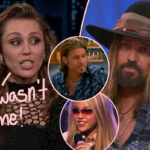 Miley Cyrus Reveals Craziest Thing Billy Ray Did On Hannah Montana Set -- That She Got Blamed For!