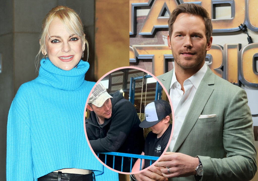 Chris Pratt & Anna Faris Reunite Publicly For First Time Since Finalizing Divorce
