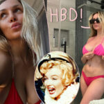 Courtney Stodden Poses Completely Nude For Marilyn Monroe's Birthday!