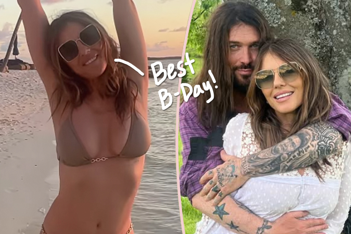 Elizabeth Hurley Goes Completely Nude To Celebrate Her 60th Birthday