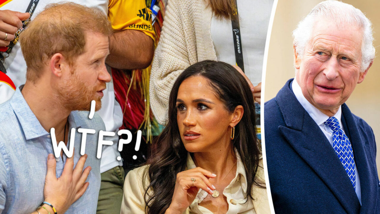 Harry & Meghan Worried King Charles 'Blocked' Kids' Passports Over HRH  Titles - That's Why They Considered Name Change! - Perez Hilton