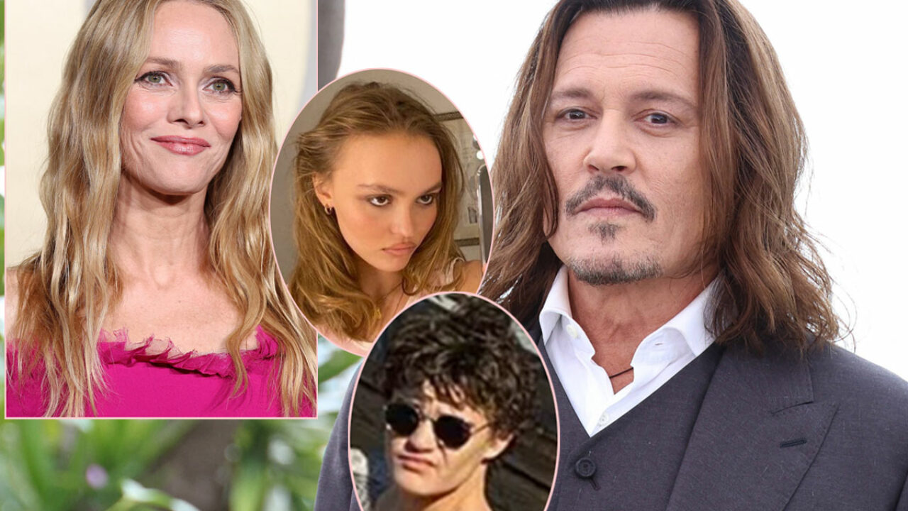 Johnny Depp Opens Up About Raising Kids In France With Ex Vanessa Paradis  In Rare Interview! - Perez Hilton