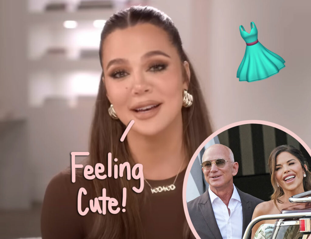 Khloé Kardashian's Dress For The Jeff Bezos Wedding Is An Absolute STUNNER!