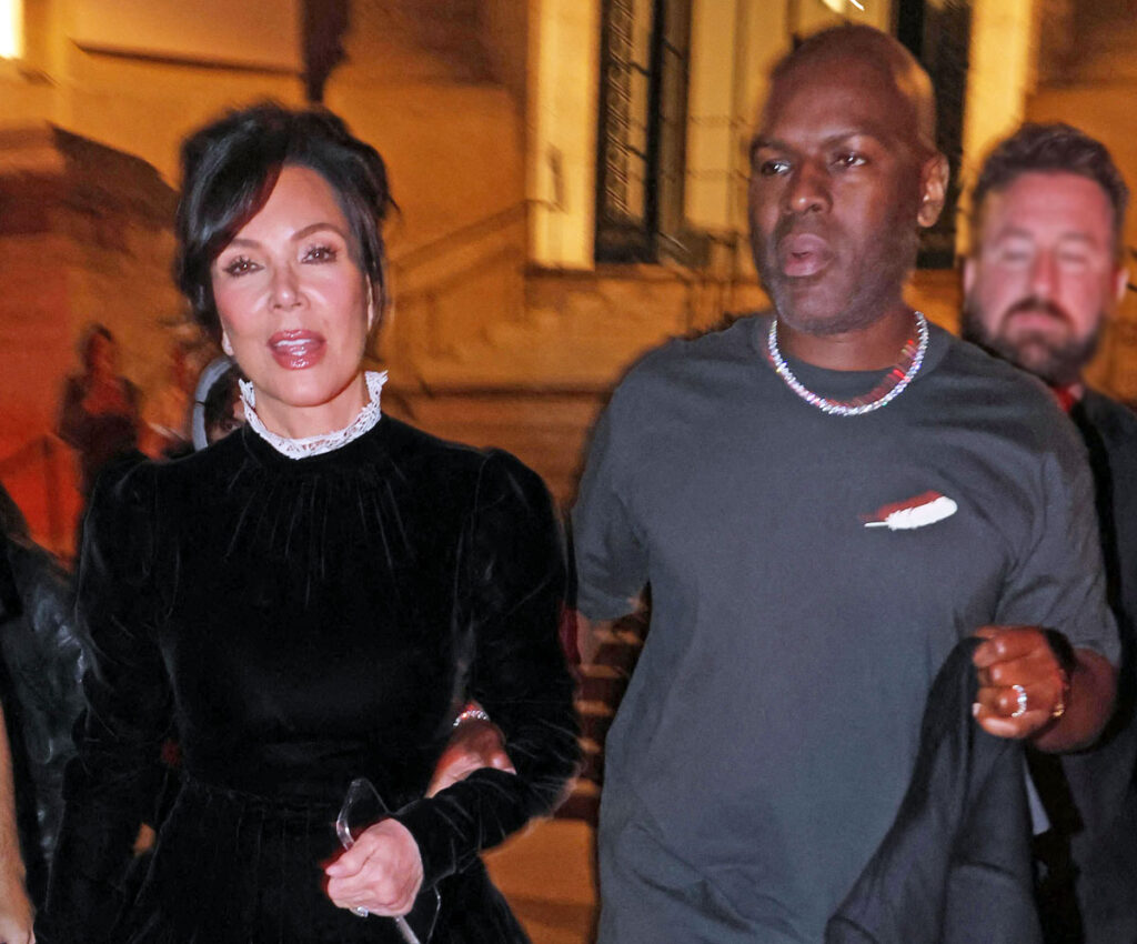 Kris Jenner & Boyfriend Corey Gamble Have Tense Exchange In Venice -- And A Lip Reader Knows The Fire She Spit!