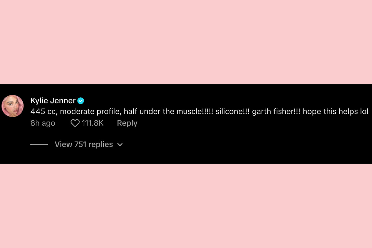 Kylie Jenner reveals boob job details