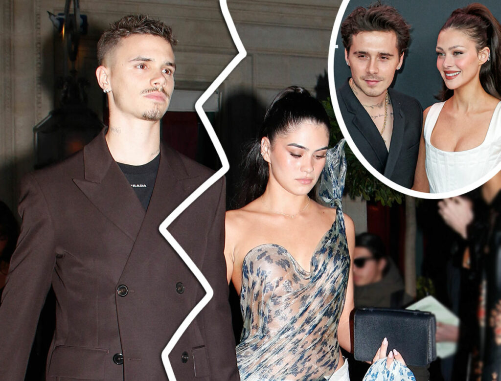 Romeo Beckham Breaks Up With Controversial Girlfriend Amid Brooklyn Feud!  Will This Solve Things?? - Perez Hilton