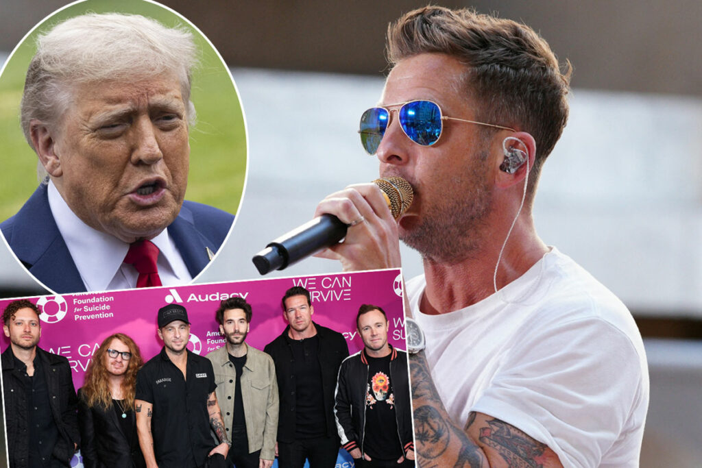 OneRepublic Frontman Ryan Tedder Blasts The Anti-Trump Protests... Ick!