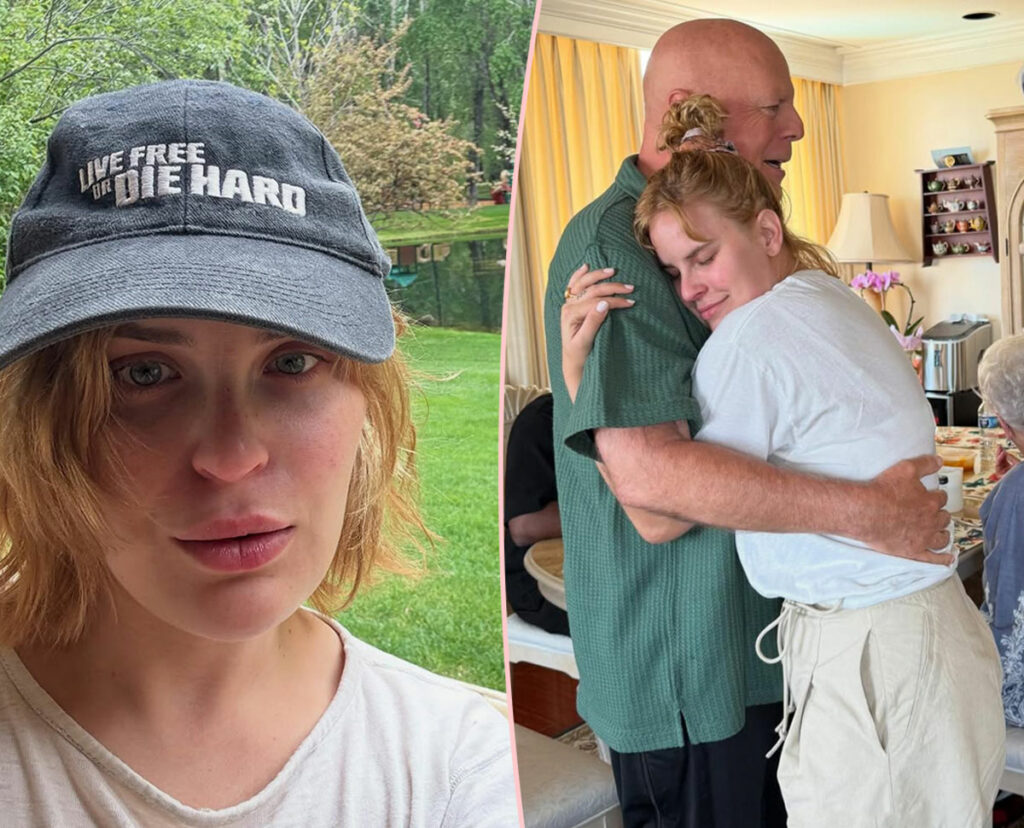 Talullah Willis Responds To Hate Comments Saying She's Posting Too 'Vulnerable' Pics Of Dad Bruce