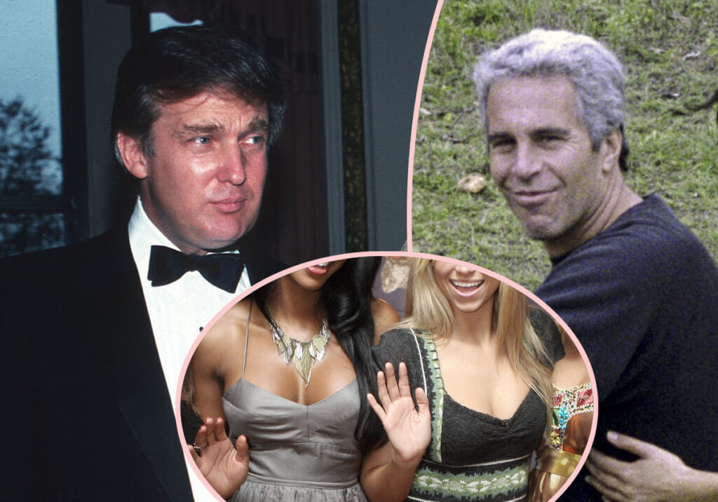 Donald Trump Jeffrey Epstein Party Calendar Girl Competition