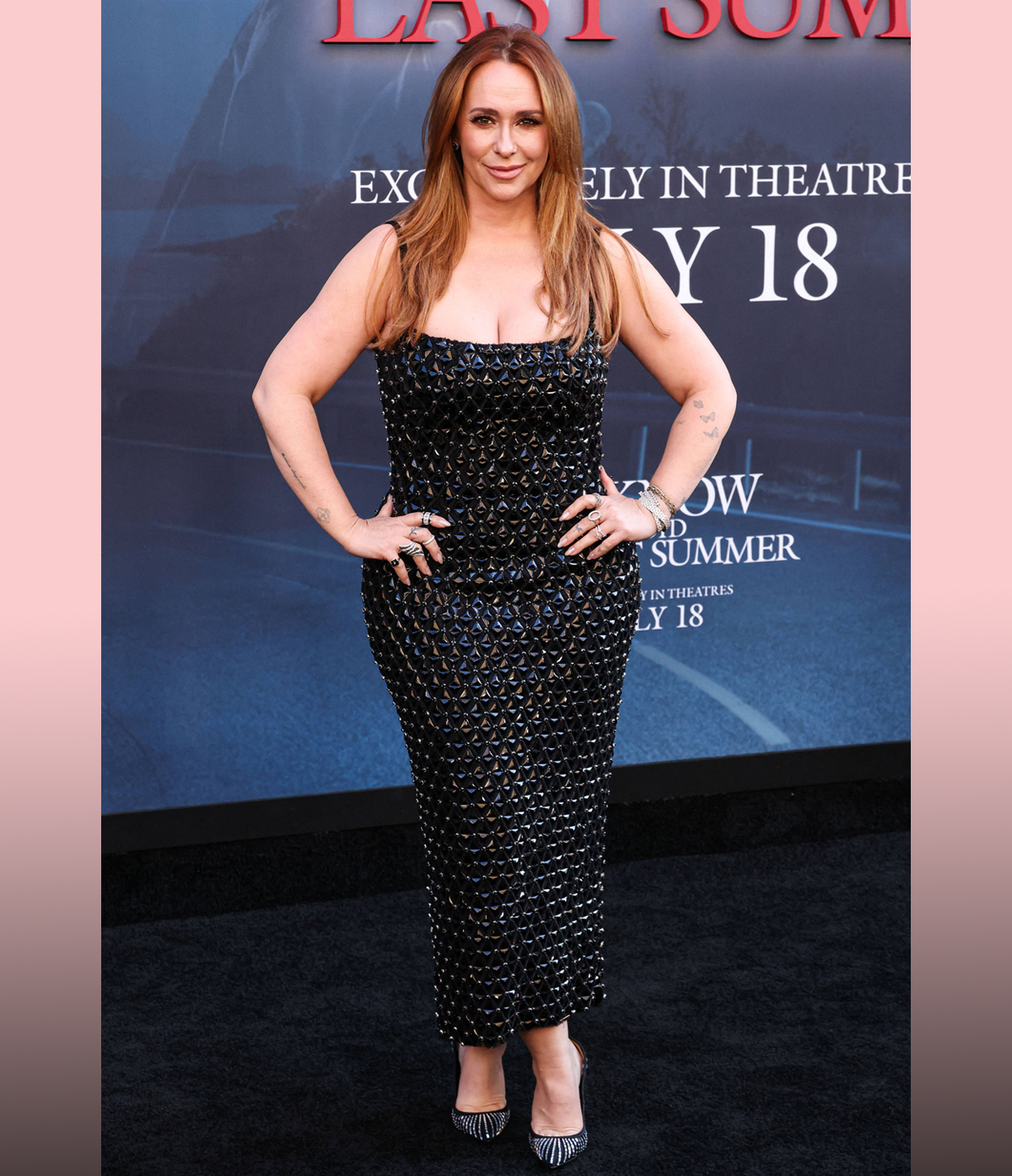 Jennifer Love Hewitt na estréia de Eu sei o que você fez no verão passado