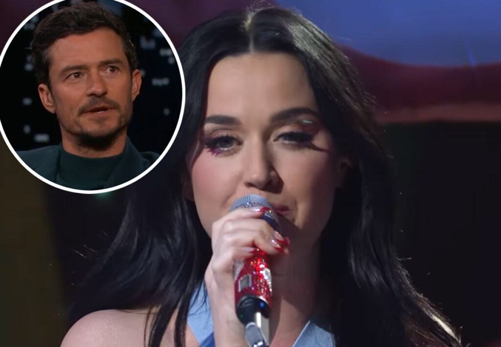 Katy Perry Tries To Keep Her ‘Composure’ Before Singing Breakup Song After Orlando Bloom Split!