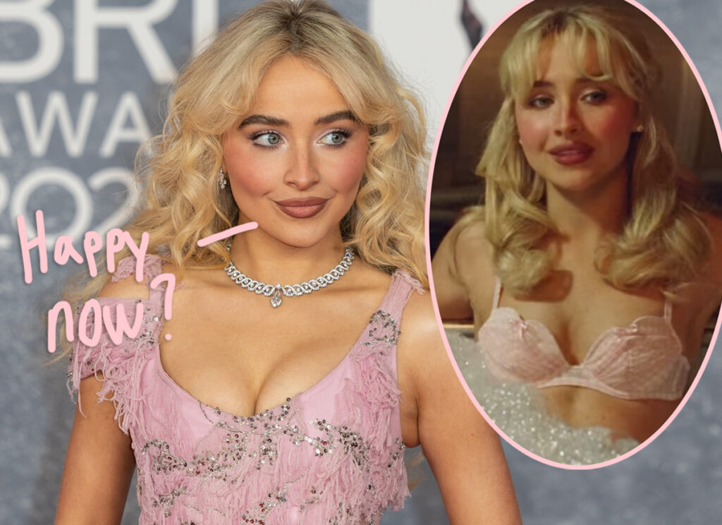 Sabrina Carpenter Reveals Alternate Man's Best Friend Album Cover Amid Controversy -- And Fans LOVE IT!!!