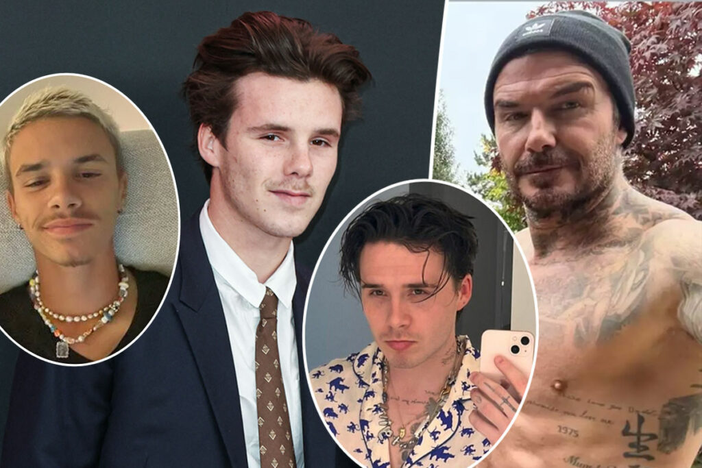 Cruz Beckham Recreates Dad David's Famously Revealing Underwear Ad -- And His Bro Is Speechless!