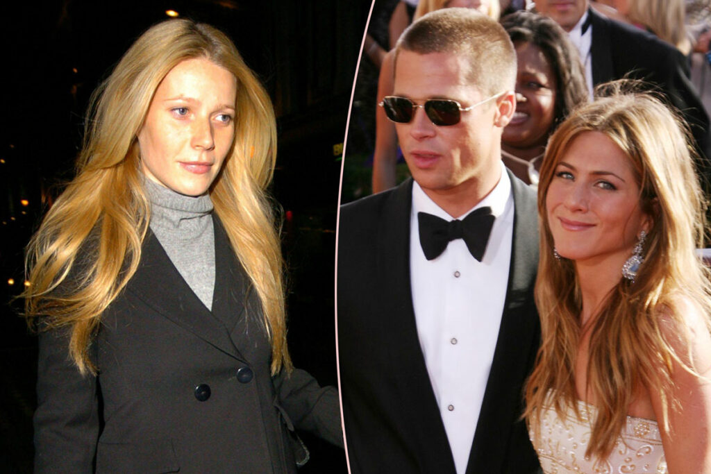 Gwyneth Paltrow Brad Pitt Jennifer Aniston