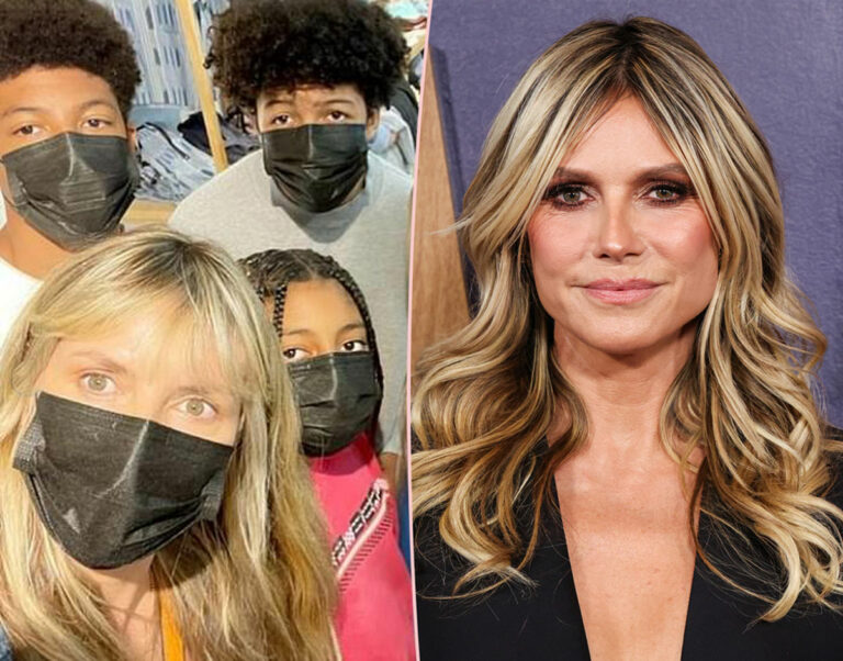 Heidi Klum Shares Rare Pic With Both Sons Who Are Now Comically