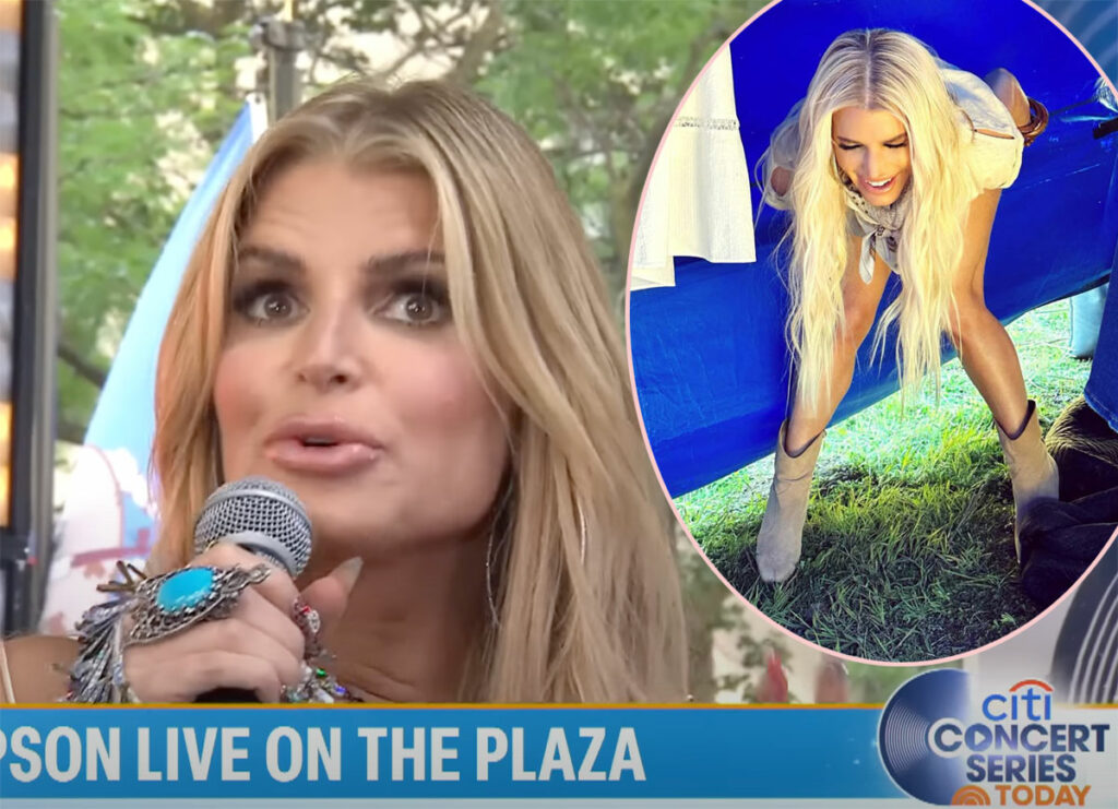 Jessica Simpson PEED HER PANTS While Performing On Today Show!
