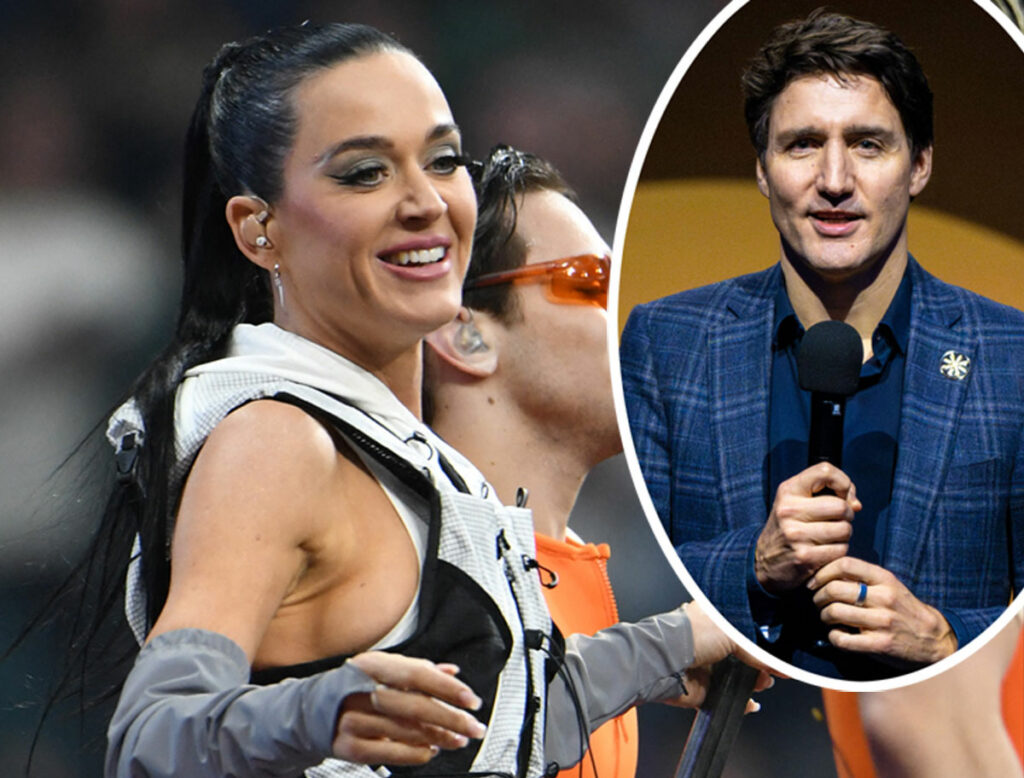 OMG Justin Trudeau Looks Smitten For Katy Perry At Her Concert!