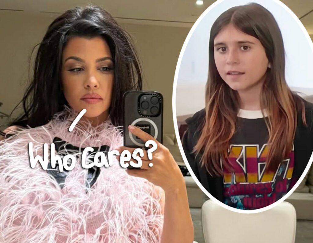 Kourtney Kardashian Slammed For 'Unprofessional' Lemme Promo That Even Her Daughter Seemed To Be Against!