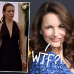 Kristin Davis Says She Got Angry FOR REAL While Filming Groping Scene On 'Crazy' SATC!
