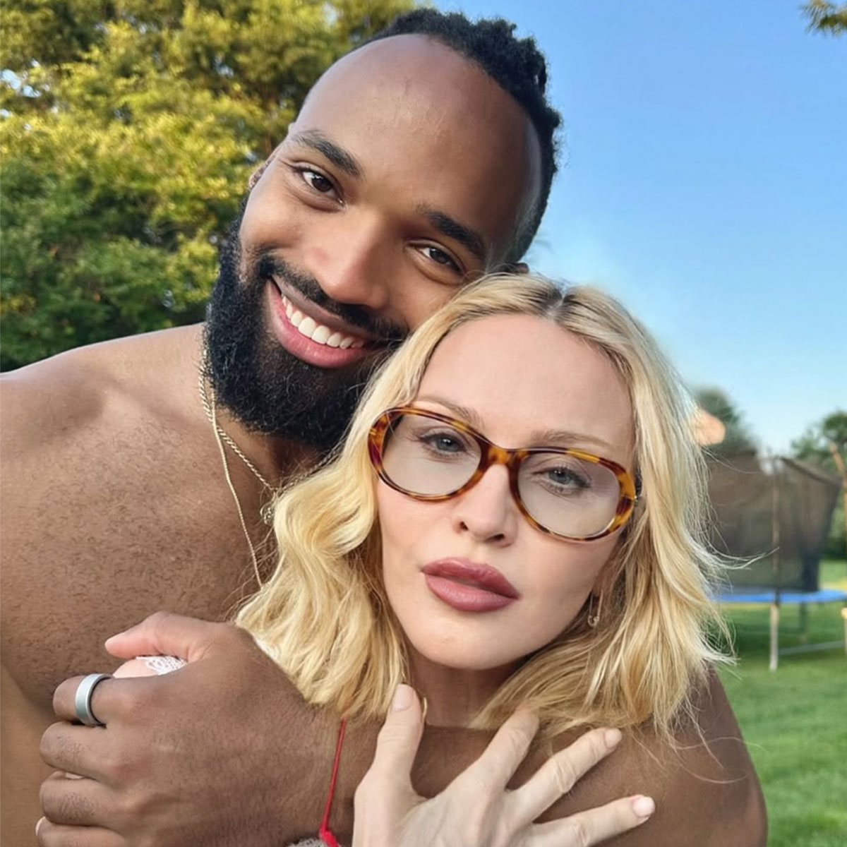 Madonna & Akeem Morris age gap