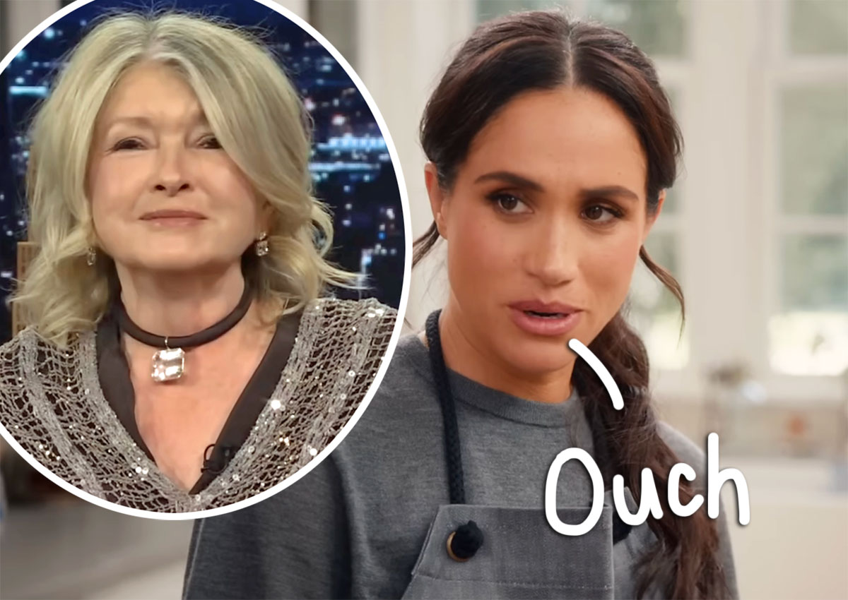 Martha Stewart Takes BRUTAL Swipe At Meghan Markle's 'Authenticity' &  Lifestyle Brand! - Perez Hilton