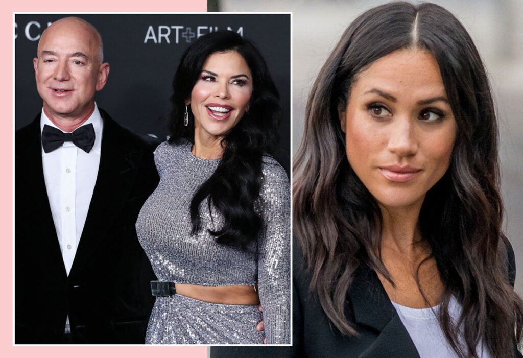 Meghan Markle 'Seething' She Didn't Get Invite To Jeff Bezos' Wedding -- And Jealous Of Lauren Sánchez??