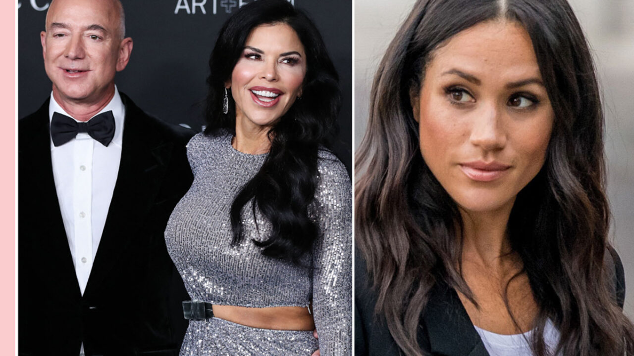 Meghan Markle 'Seething' She Didn't Get Invite To Jeff Bezos' Wedding - And Jealous Of Lauren Sánchez?? - Perez Hilton