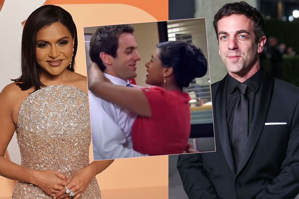 The Office Fans Freak Out As Mindy Kaling Snuggles With BJ Novak In