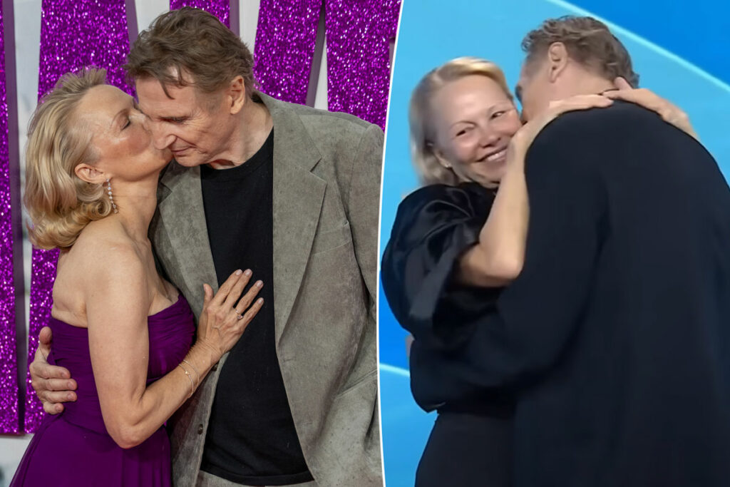 Pamela Anderson & Liam Neeson Have Been Hiding Their Romance 'For A While' -- They Are 'Smitten'!