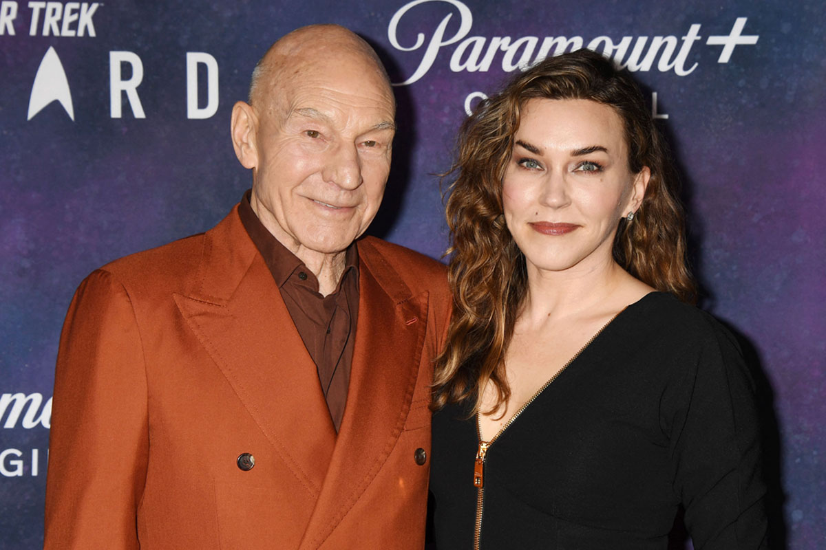 Patrick Stewart & Sunny Ozell age gap