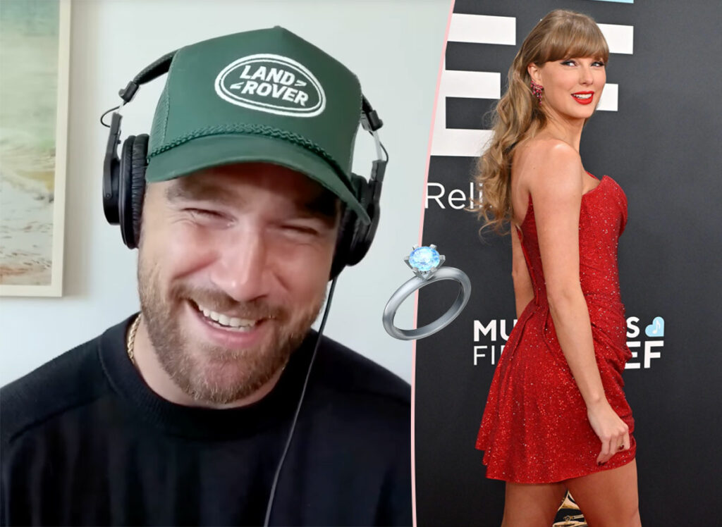 Did Travis Kelce Accidentally Reveal He & Taylor Swift Are ENGAGED?!? Fans Are Looking Closer At This Pic...