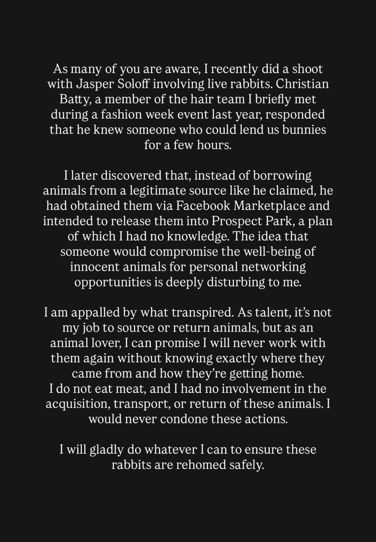 Anna Delvey Accused Of Abandoning Bunnies In NYC After Using Them In Photoshoot -- But She Responds! 