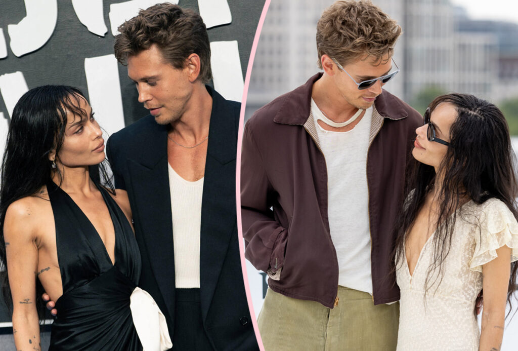 Austin Butler & Zoë Kravitz Fuel Dating Rumors! Caught Stealing Co-Stars Were Caught Getting Very Flirty At Paris Bar!