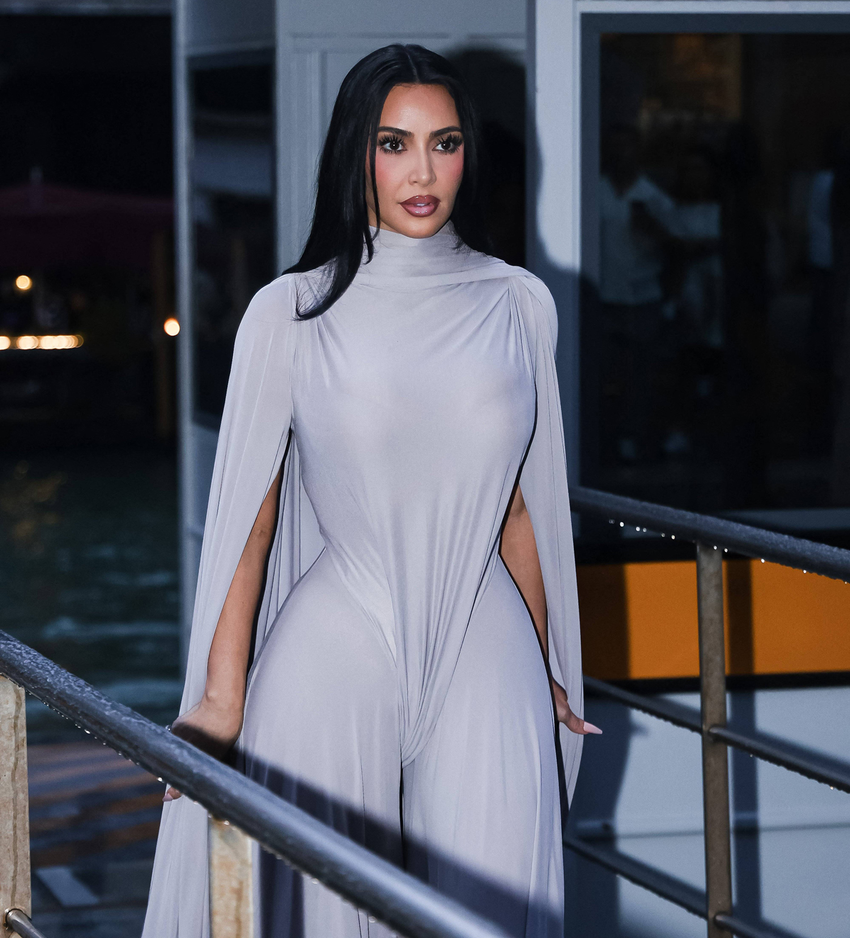 Kim Kardashian at Maison Margiela in Venice