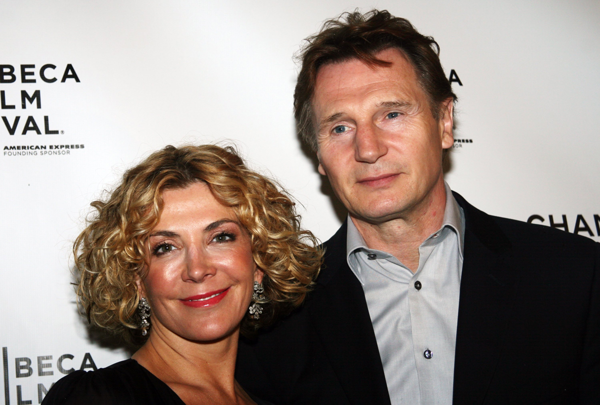 Liam Neeson and Natasha Richardson in 2008
