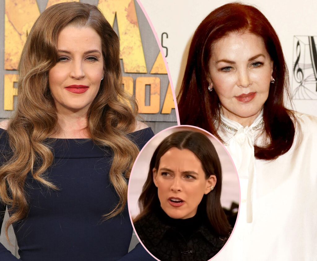 Lisa Marie Und Priscilla Presley Priscilla Presley Pays Emotional