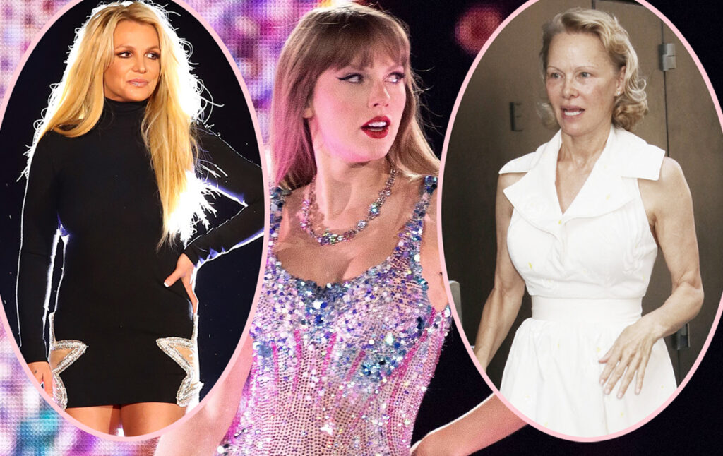 Taylor Swift's New Album Pissed Off Both Britney Spears AND Pamela Anderson: REPORT