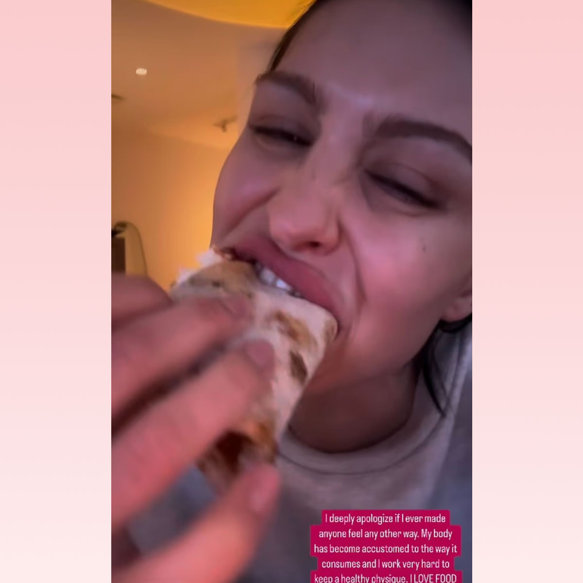 Amelia Gray Hamlin denies promoting anorexia