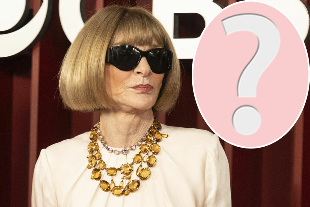Guess Which SPICY Celeb Wants To Replace Anna Wintour At Vogue!