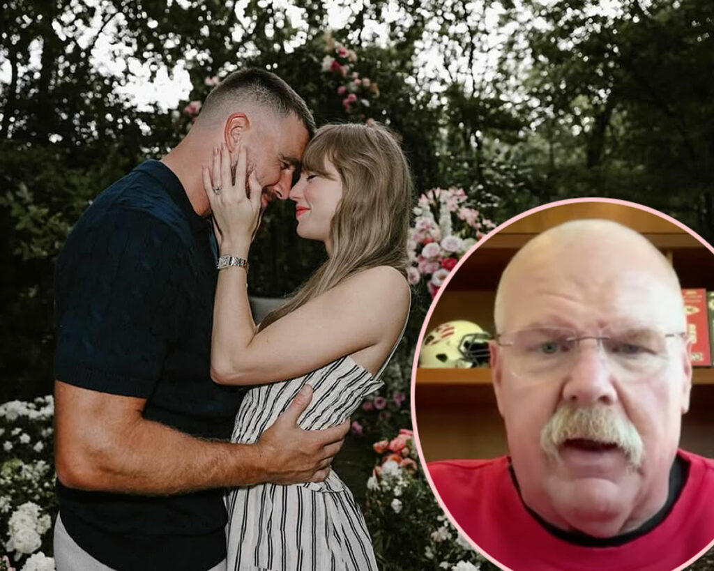Taylor Swift & Travis Kelce's 'Cupid' Andy Reid Talks Engagement For 1st Time!