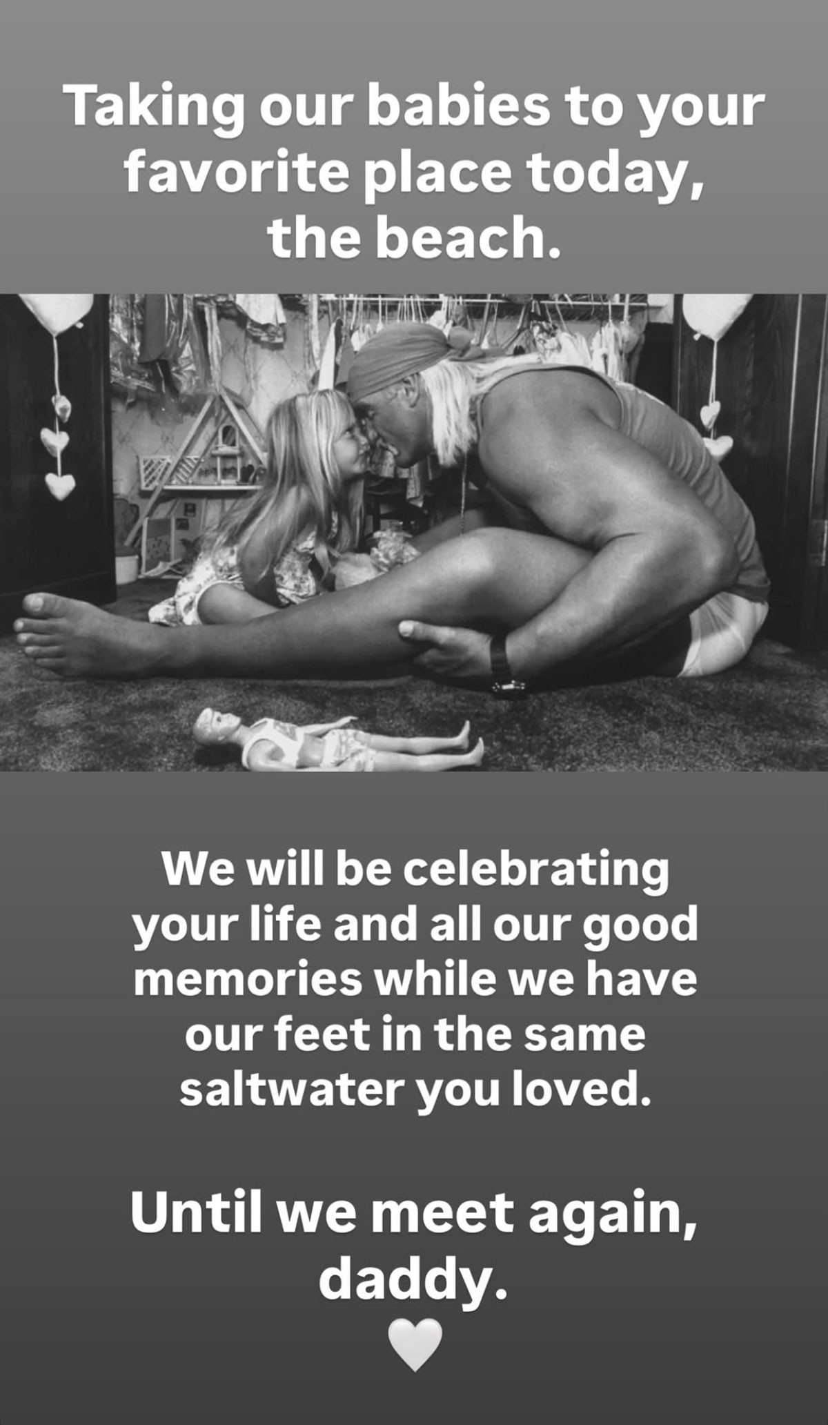 Brooke Hogan no asiste al funeral de papá Hulk Hogan, afirma que 