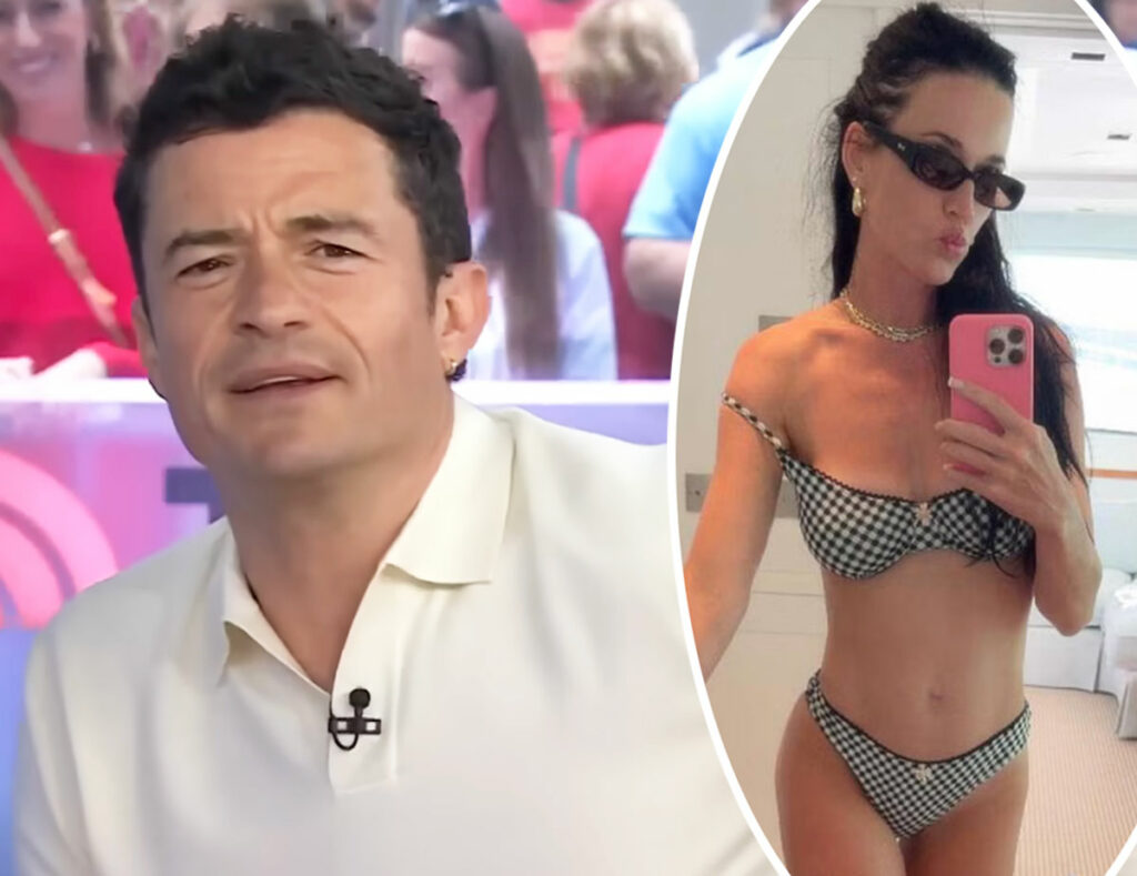 Katy Perry Shows Orlando Bloom What He's Missing In Teeny Bikini!