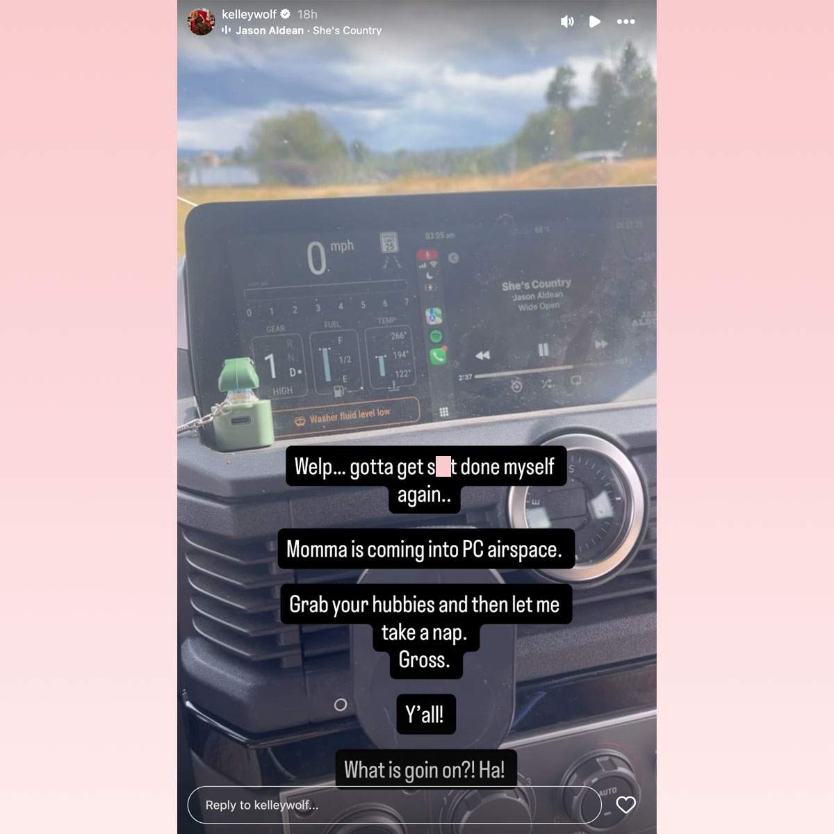 Kelly Wolf goes on social media tangent amid arrest