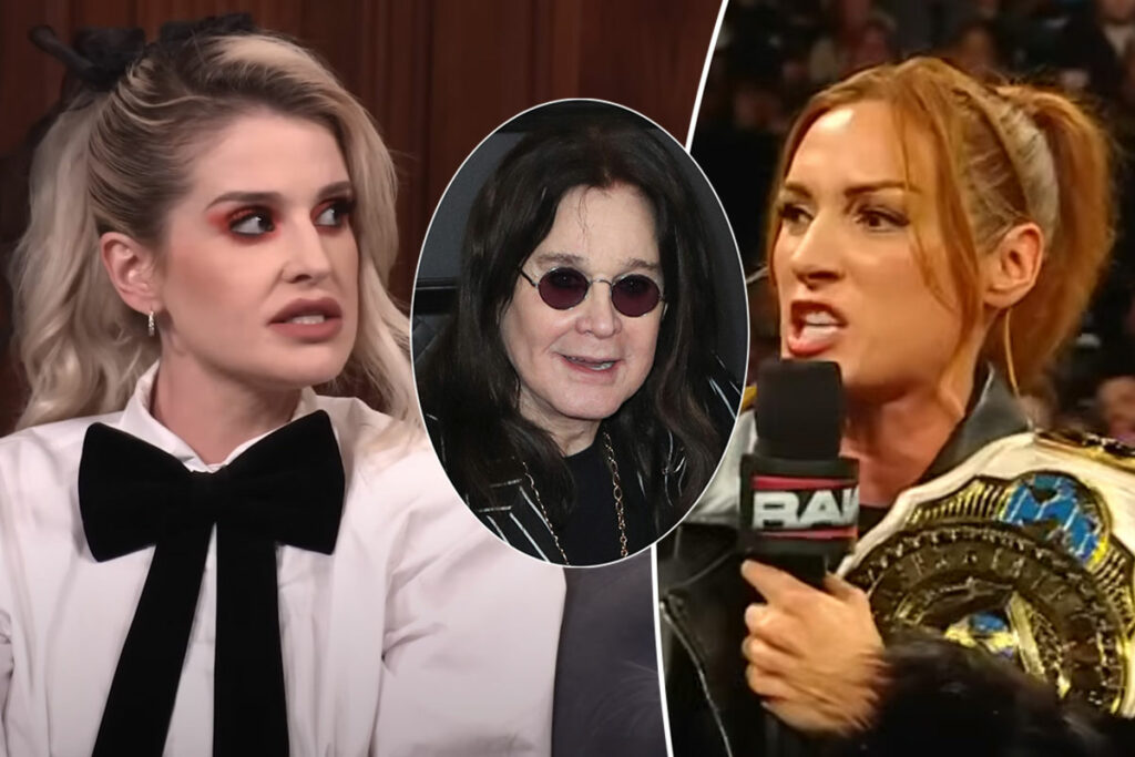 Kelly Osbourne RIPS ‘Disrespectful Dirtbag’ Becky Lynch Over Ozzy Insults On WWE