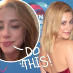 Lili Reinhart's Genius Red Carpet Acne Trick Revealed!