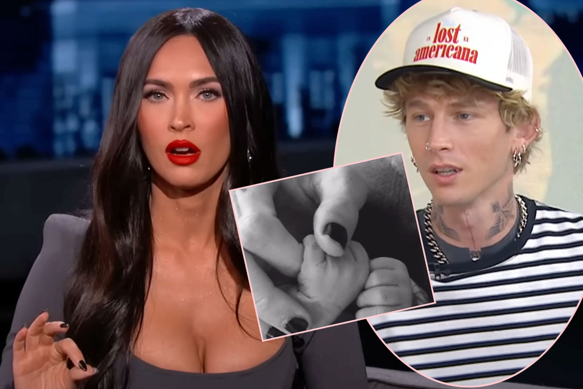 Megan Fox Was 'Fuming' After Someone Called MGK 'A Good Dad'! - Perez Hilton