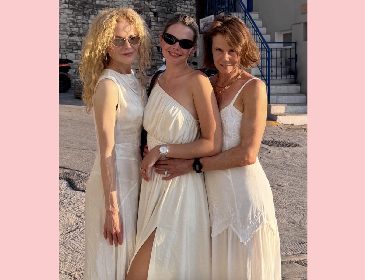 SUPER RARE PICS! Nicole Kidman & Daughters Make 'Summer Memories'