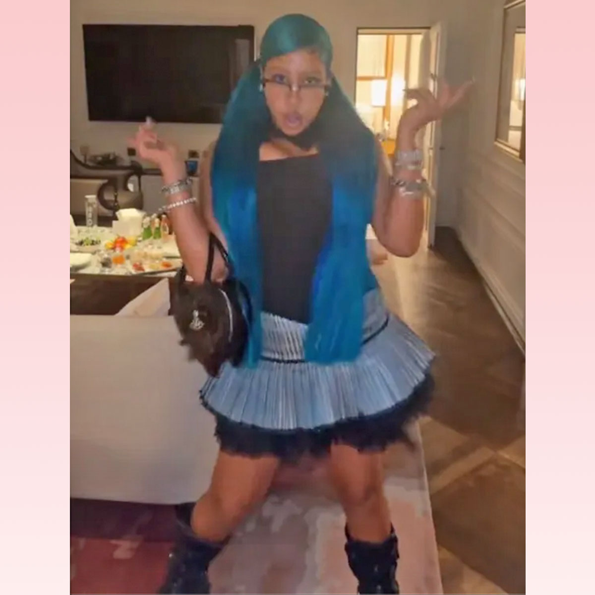 North West wears corset and skirt in Rome at age 12 with mom Kim Kardashian